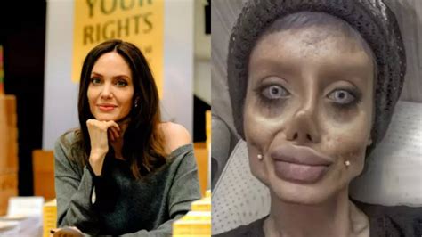 'Zombie Angelina' Sahar Tabar Reveals Her Real Face, Says .